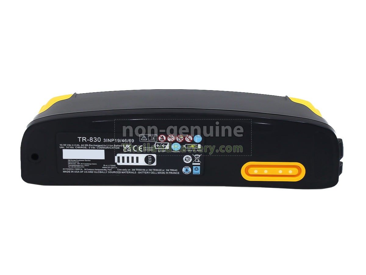 แบตเตอรี่สำหรับ 3M TR-800 POWERED AIR PURIFYING RESPIRATOR