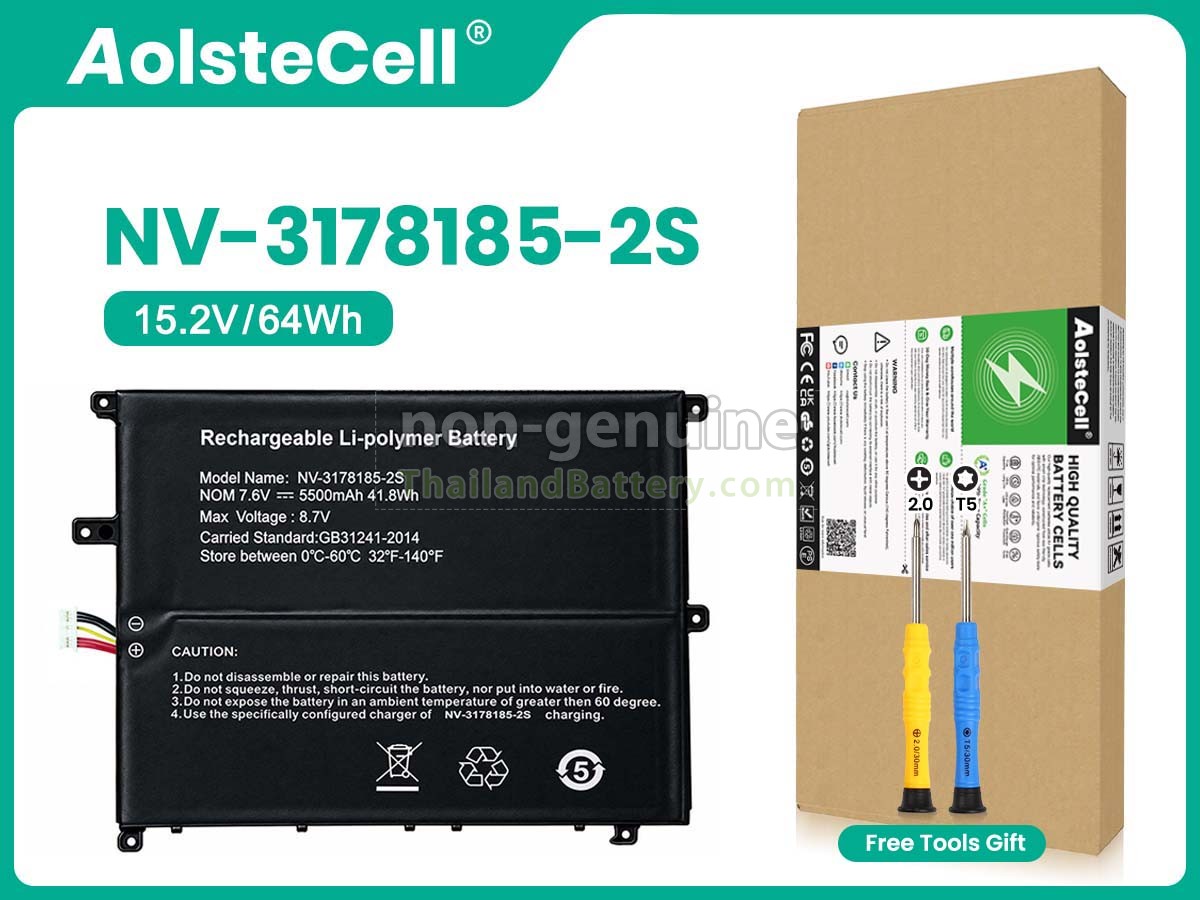แบตเตอรี่สำหรับ Gateway DIGMA EVE 15 P417 ES5063EW