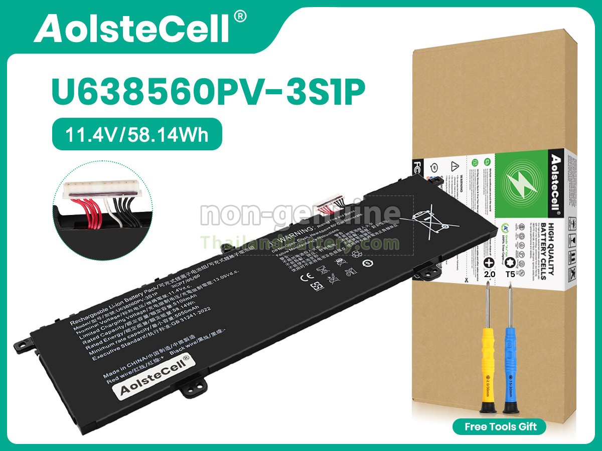 แบตเตอรี่สำหรับ Acer Aspire LITE 14 AL14-72