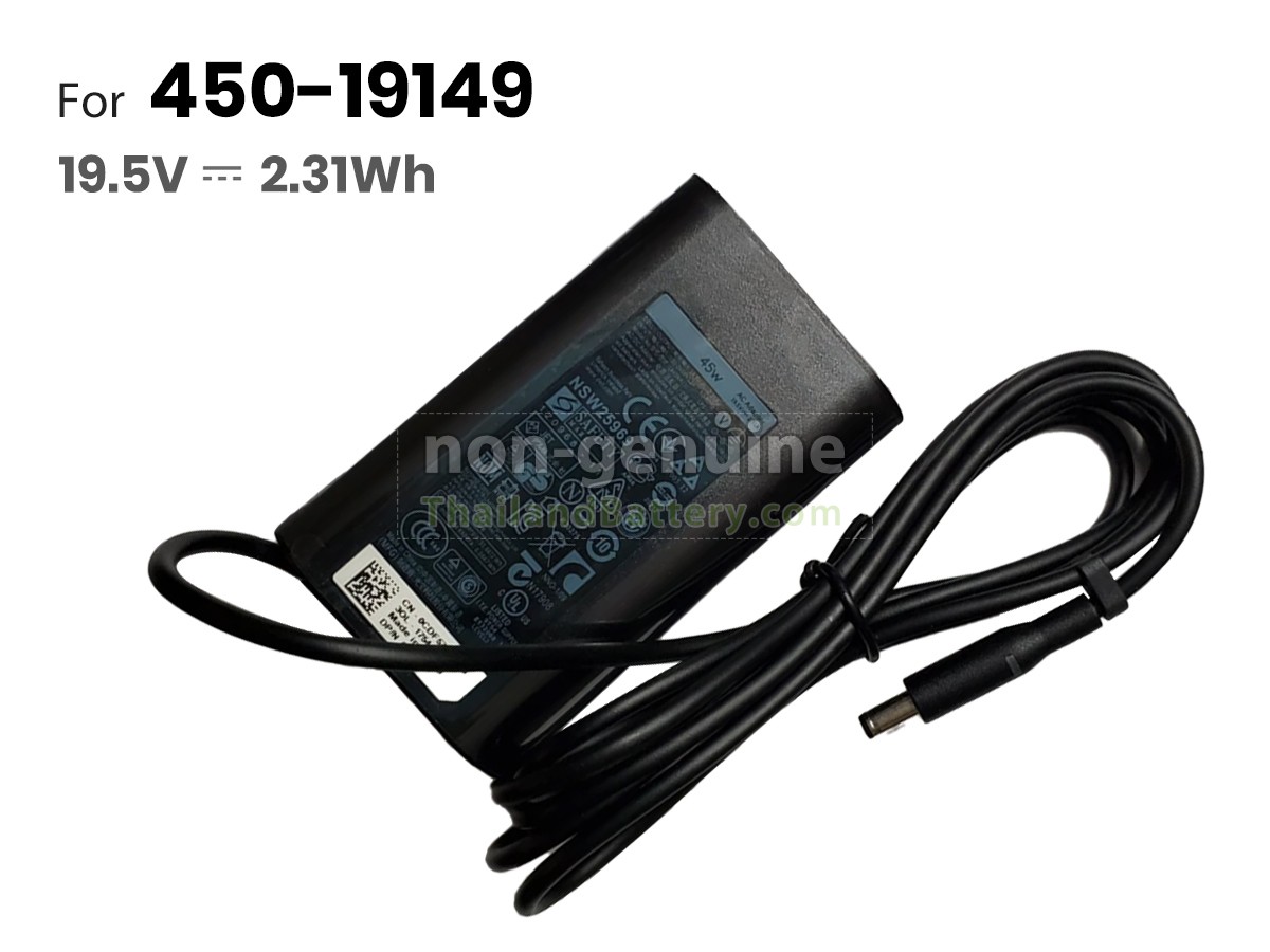 อะแดปเตอร์สำหรับ Dell 45W 19.5V-2.31A 100-240V~1.2A 50/60HZ