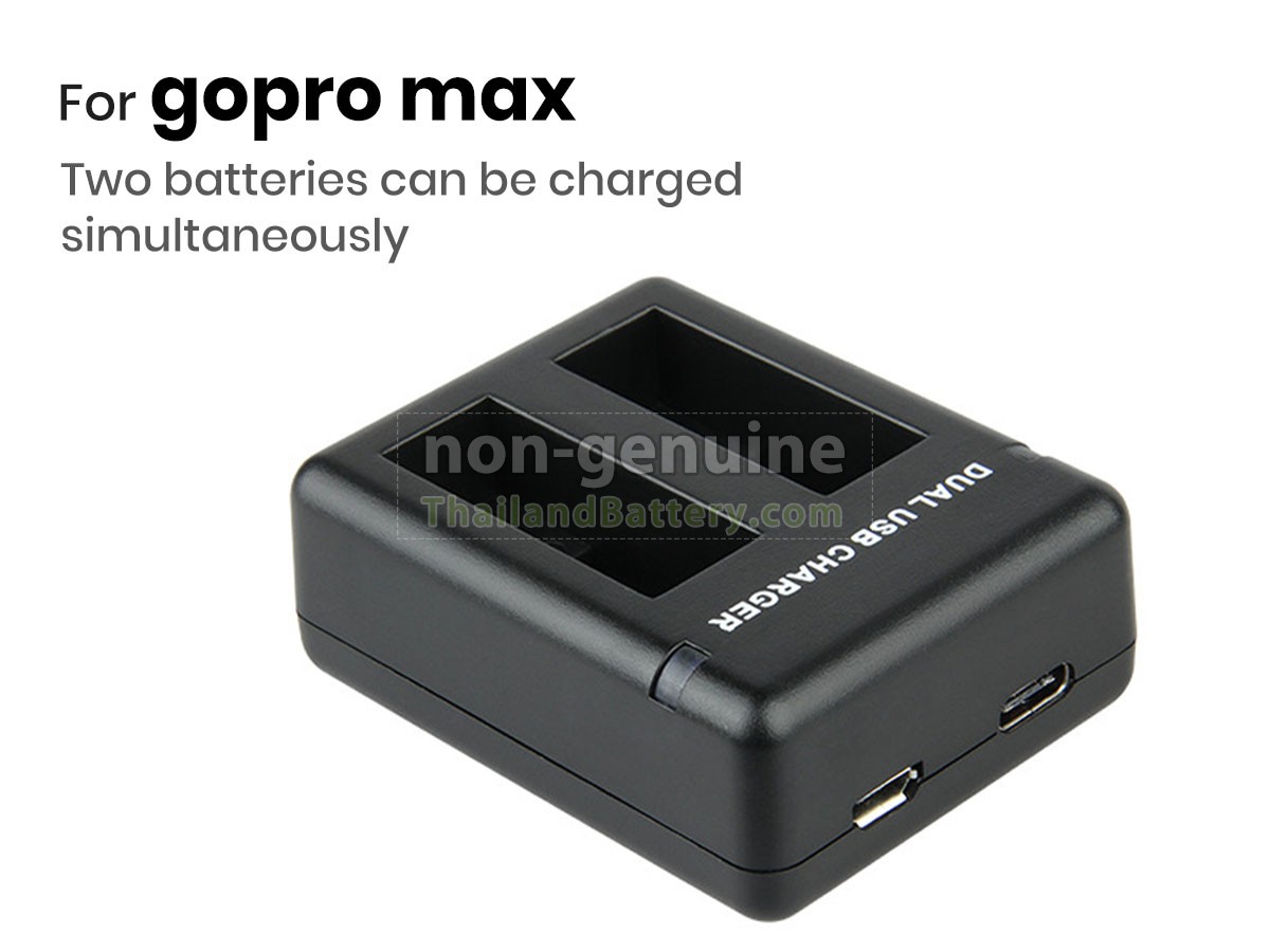 อะแดปเตอร์สำหรับ GoPro MAX DUAL BATTERY CHARGER