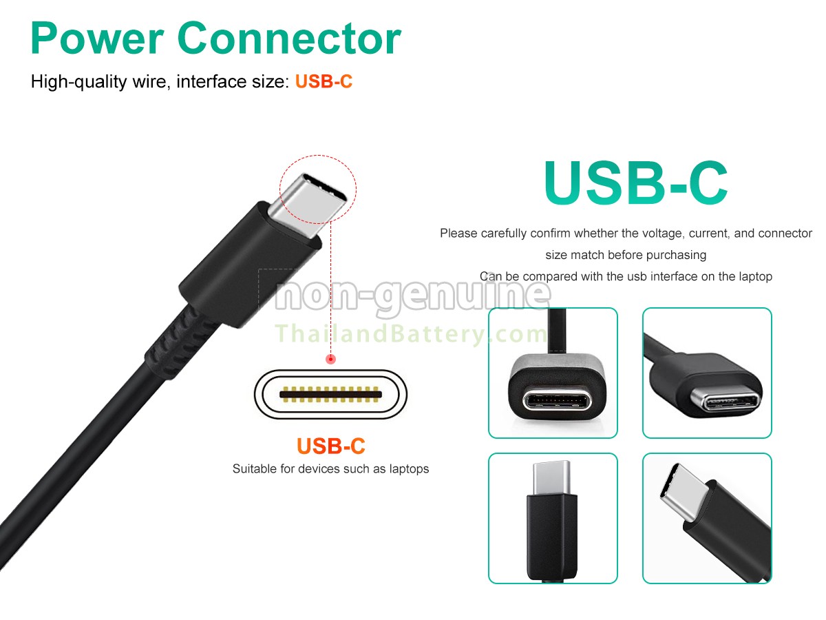 MSI MS-USB-C-65W อะแดปเตอร์ทดแทน | ThailandBattery.com