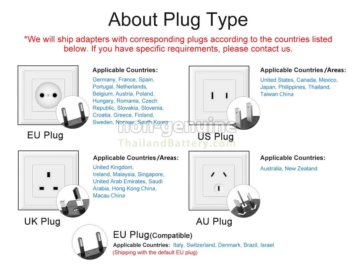 อะแดปเตอร์สำหรับ Samsung 19V 3.16A 60W 5.0*3.0MM