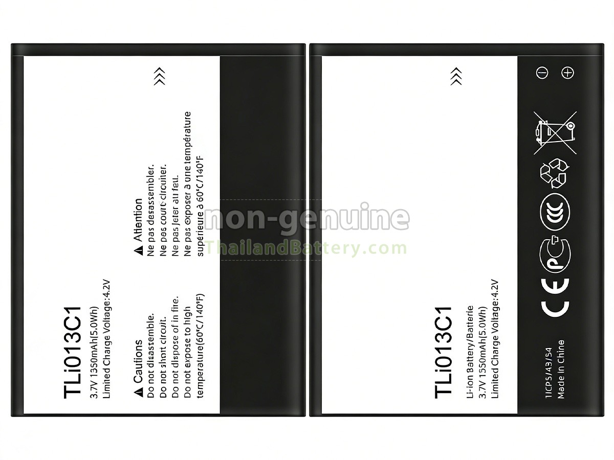 แบตเตอรี่สำหรับ Alcatel 4044O