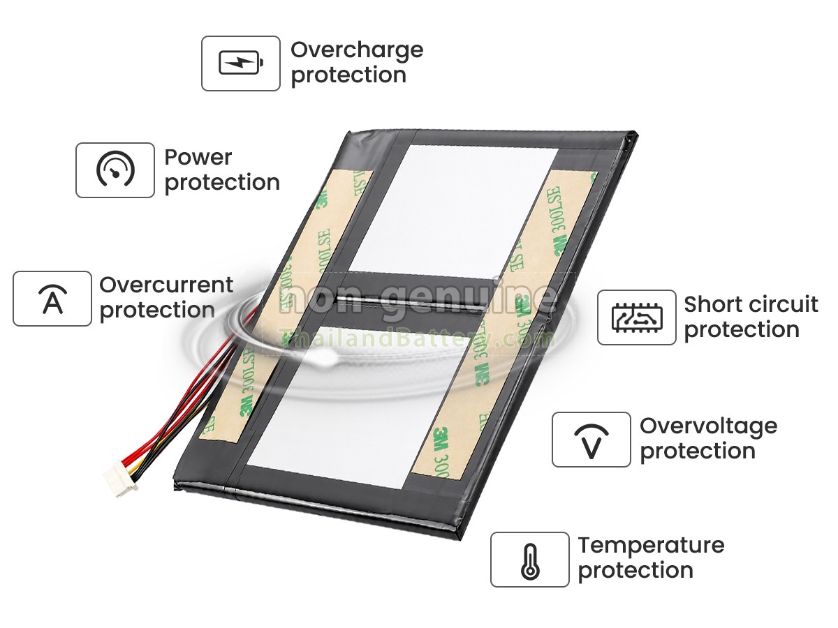 แบตเตอรี่สำหรับ Alldocube ZL-426487-2S