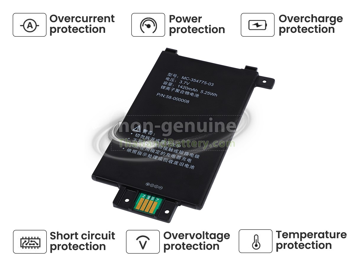 แบตเตอรี่สำหรับ Amazon KINDLE PAPERWHITE 1ST GEN