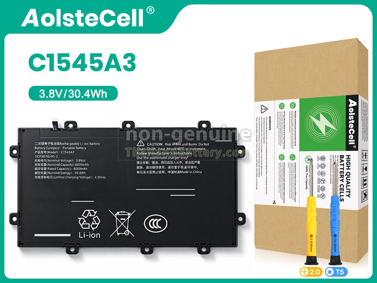 แบตเตอรี่สำหรับ AolsteCell C1545A3