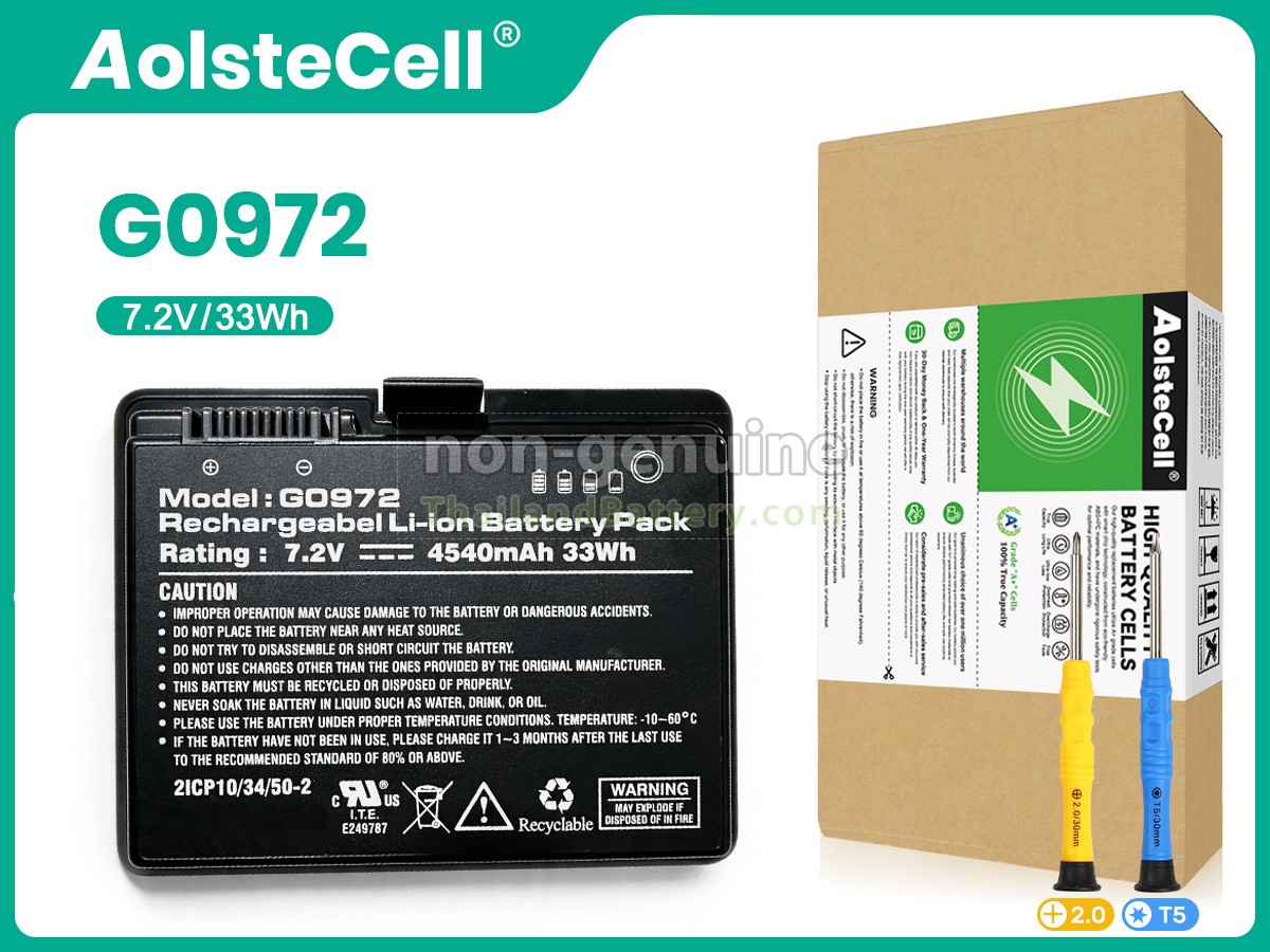 แบตเตอรี่สำหรับ AolsteCell G0972