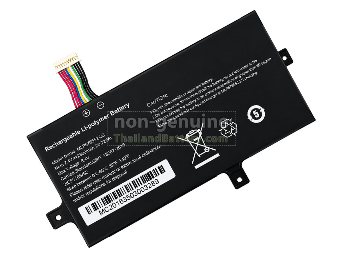 แบตเตอรี่สำหรับ AolsteCell MLP676552-2S