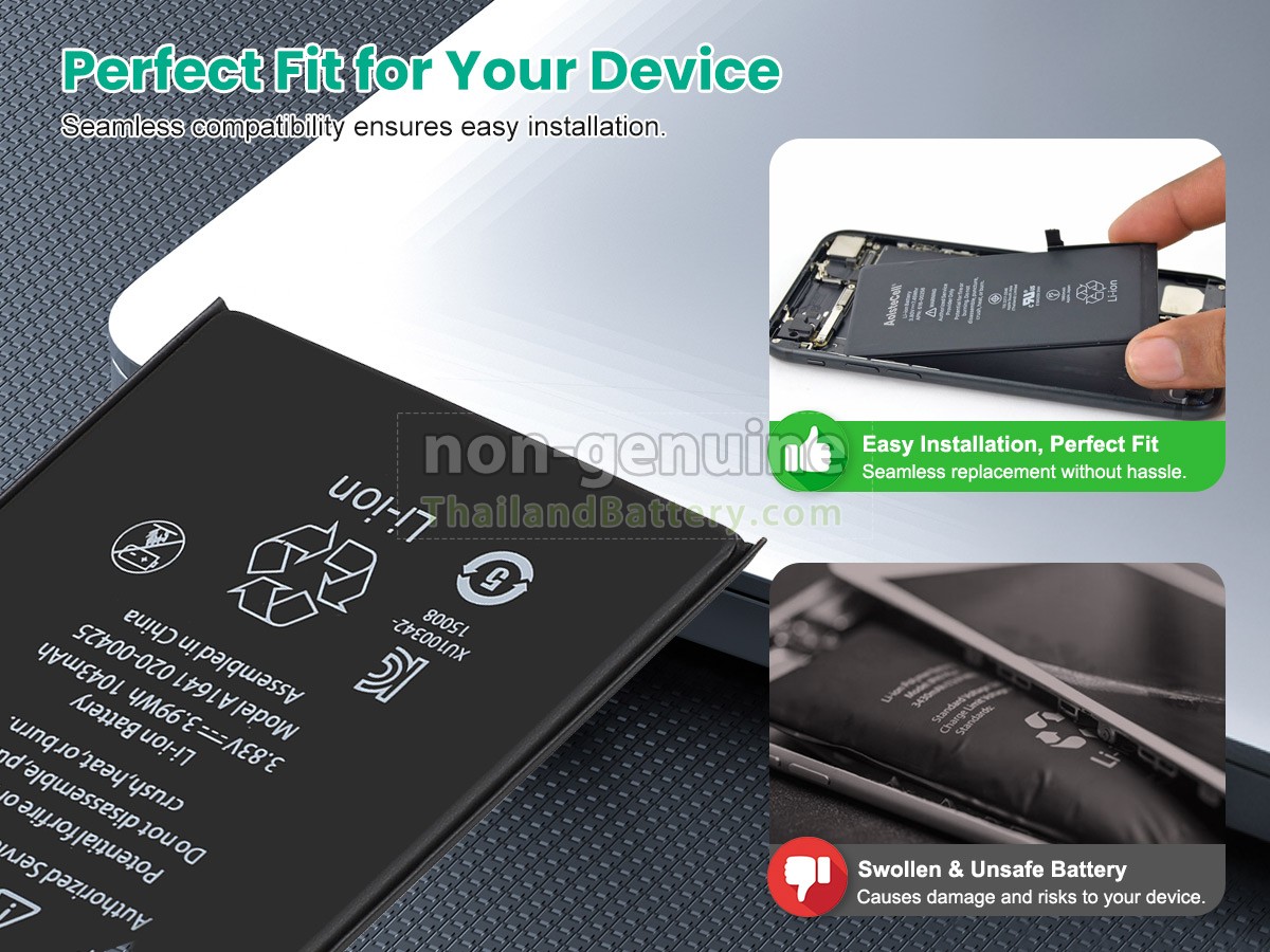 แบตเตอรี่สำหรับ Apple A1641