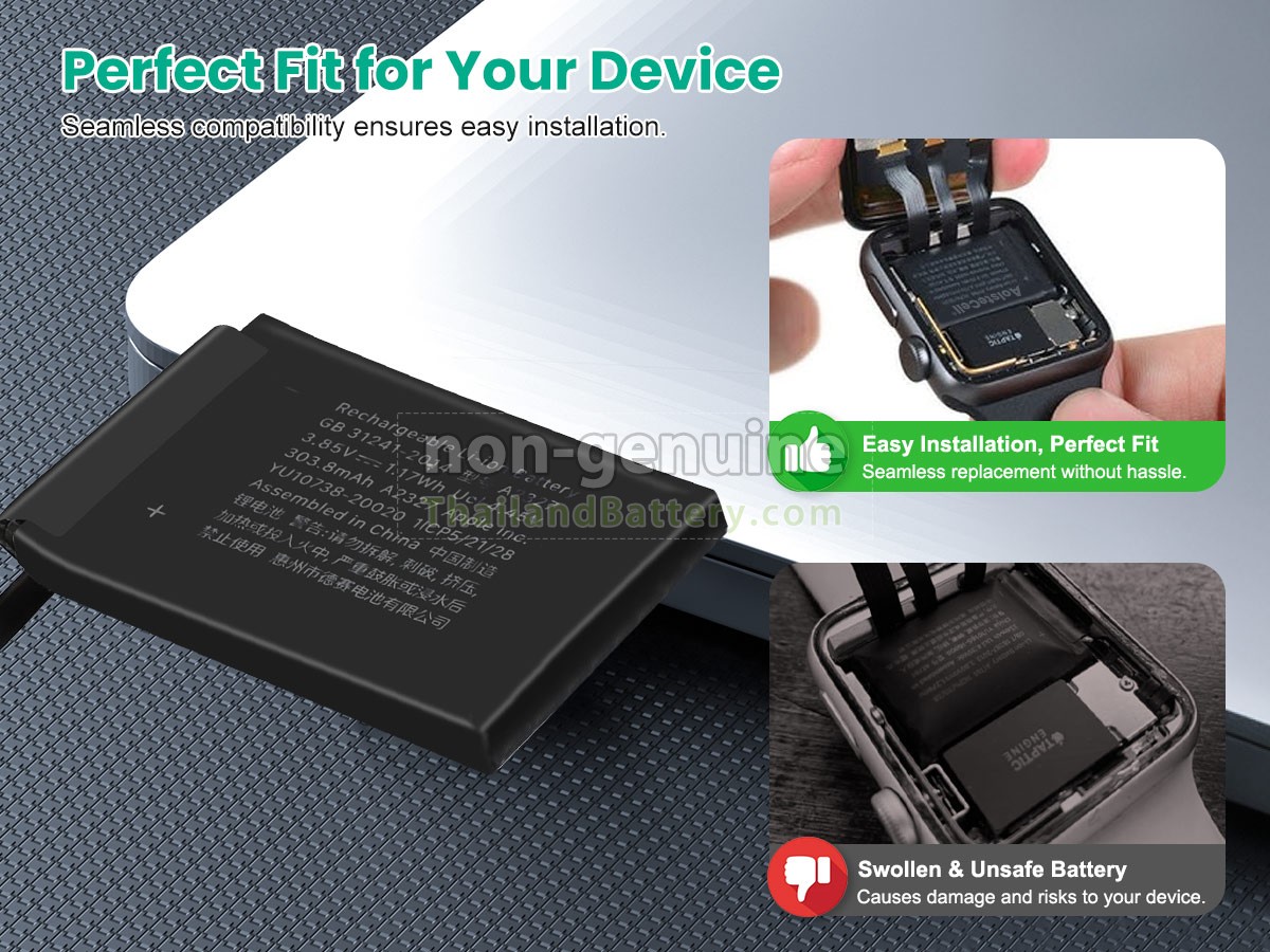 แบตเตอรี่สำหรับ Apple WATCH Series 6 NIKE GPS 44MM