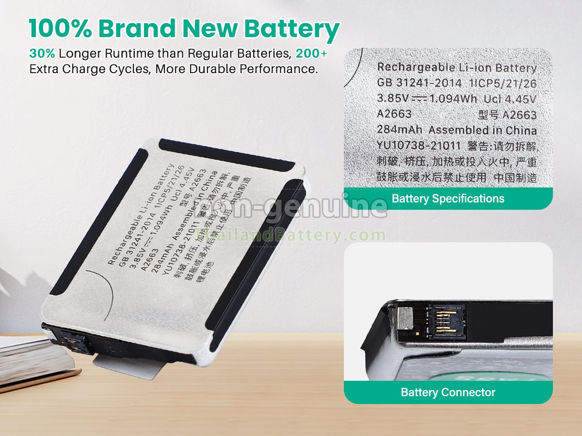 แบตเตอรี่สำหรับ Apple A2770 EMC 8094