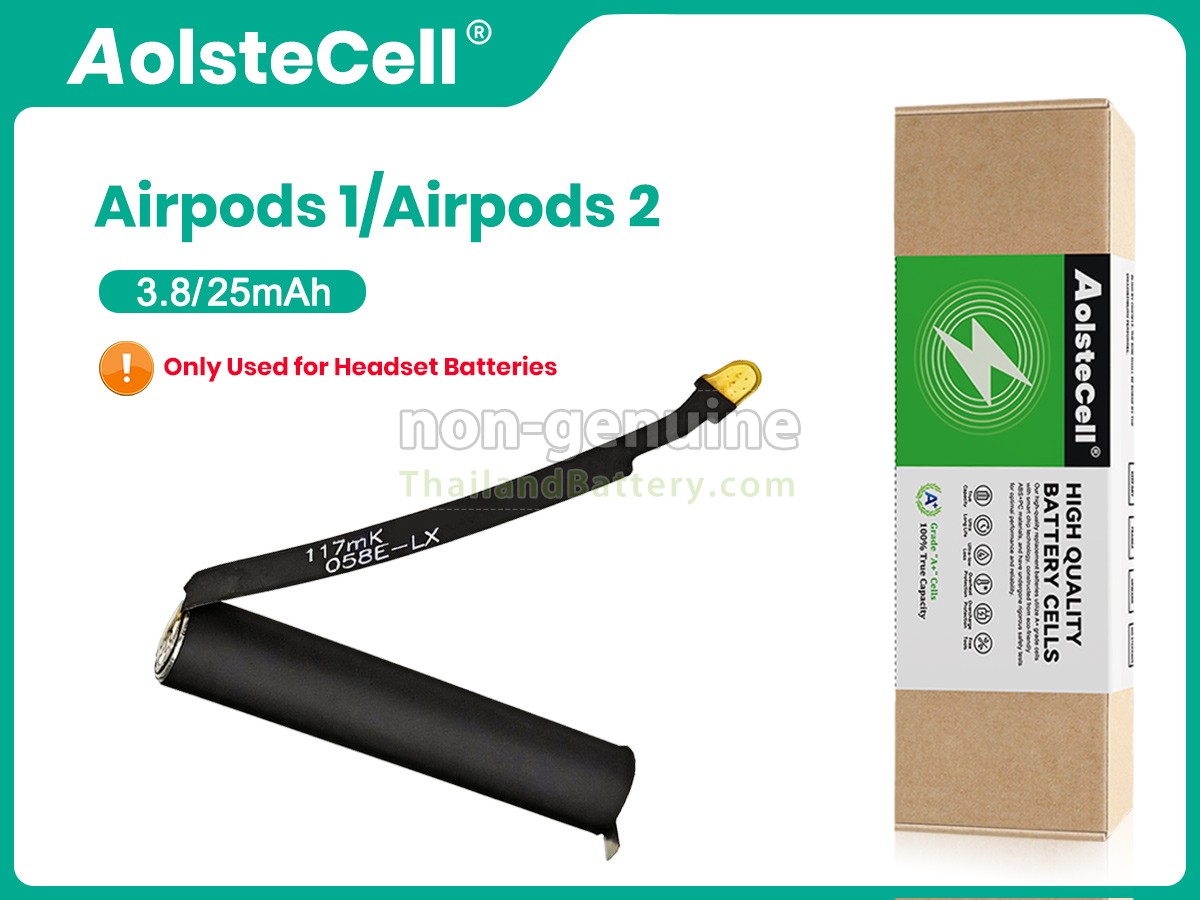 แบตเตอรี่สำหรับ Apple AIRPODS 2