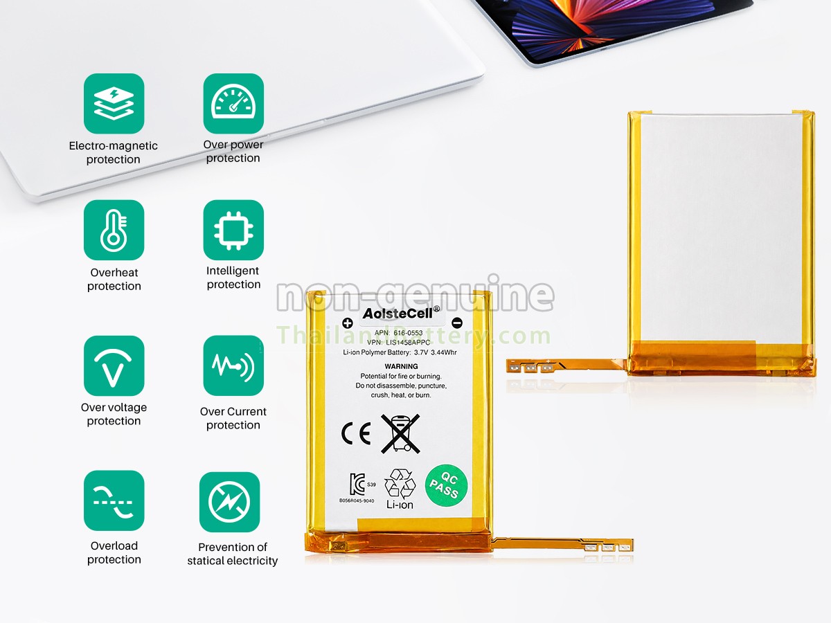 แบตเตอรี่สำหรับ Apple 616-0553
