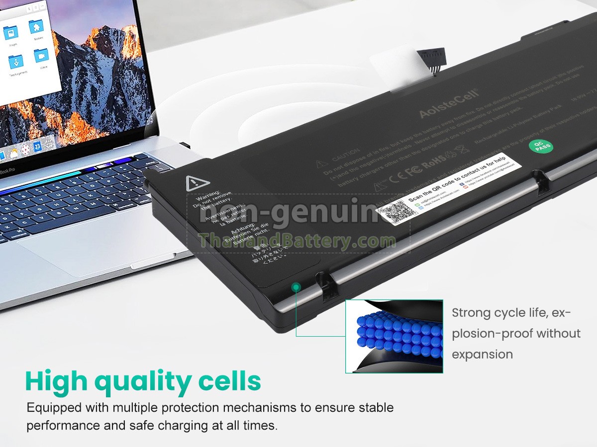 แบตเตอรี่สำหรับ Apple MC723LL/A