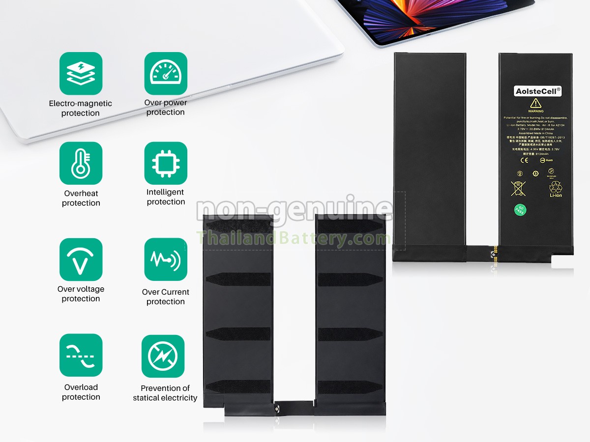 แบตเตอรี่สำหรับ Apple MUUK2LL/A