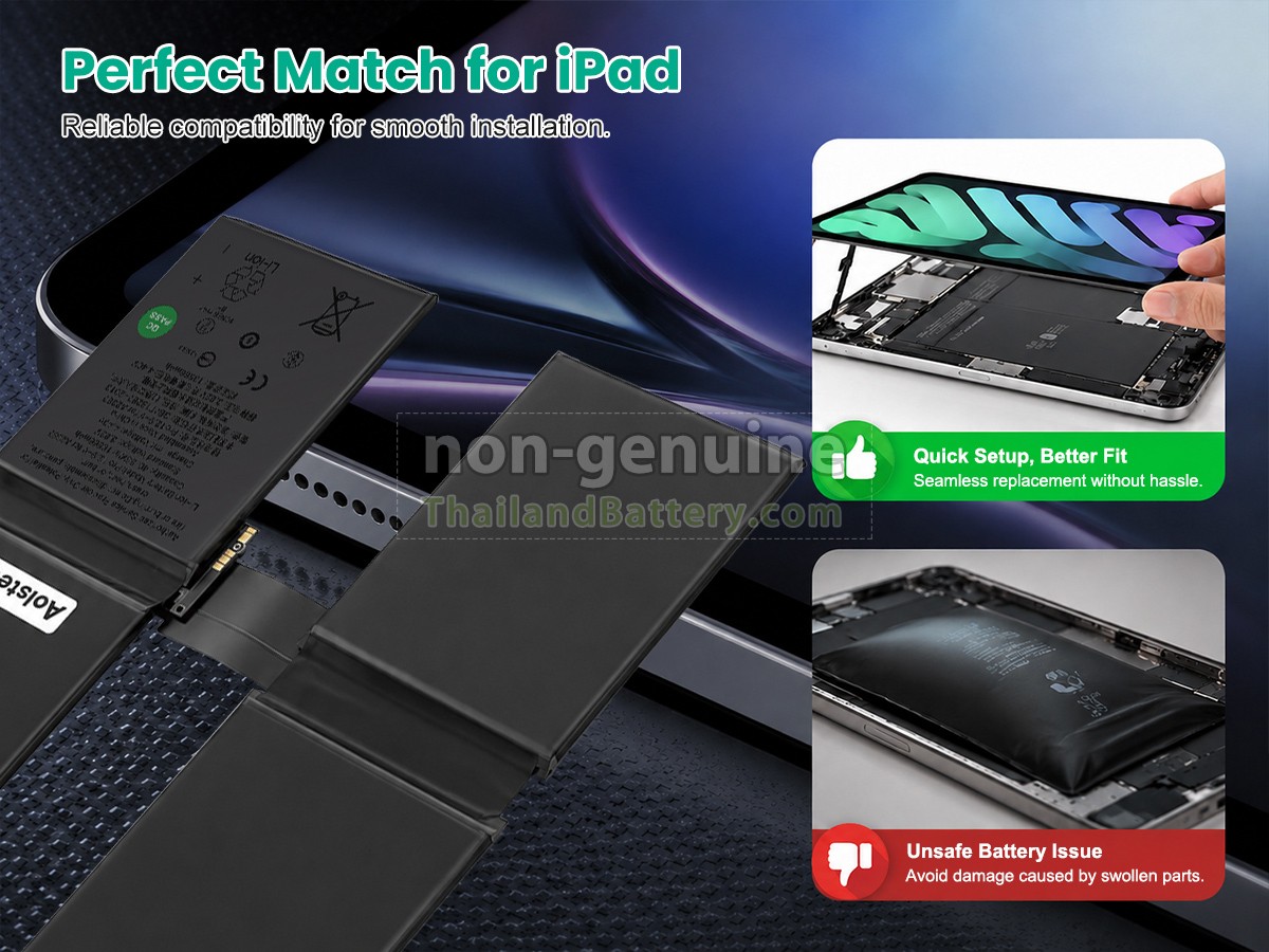แบตเตอรี่สำหรับ Apple A2378 EMC 3689