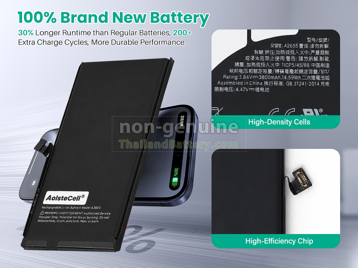 แบตเตอรี่สำหรับ Apple MLNE3VC/A