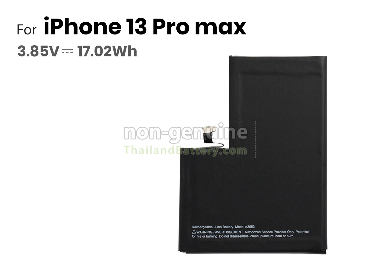 Apple IPHONE 13 PRO MAX แบตเตอรี่สำหรับเปลี่ยน