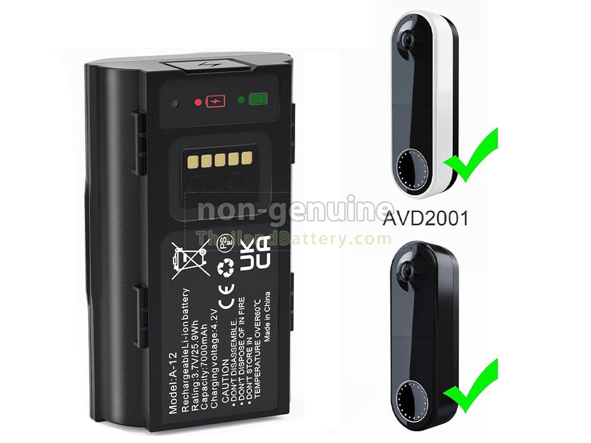 แบตเตอรี่สำหรับ Arlo AVD2001
