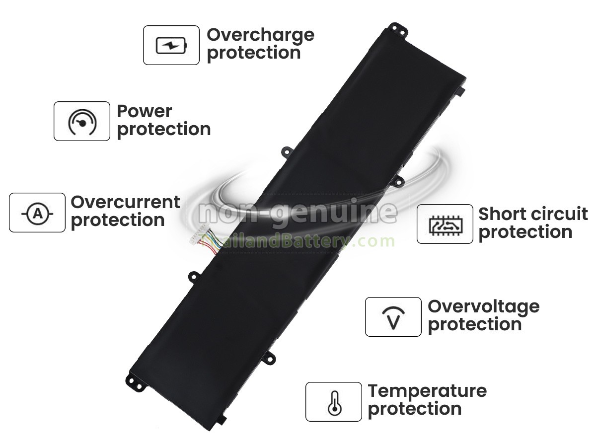 แบตเตอรี่สำหรับ Asus VivoBook S14 S433EA-AM876T