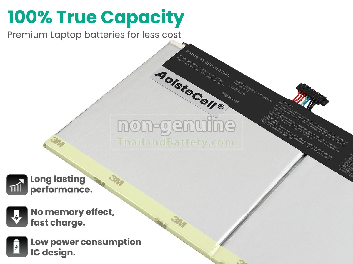 แบตเตอรี่สำหรับ Asus Transformer MINI T102HA-C4-GR