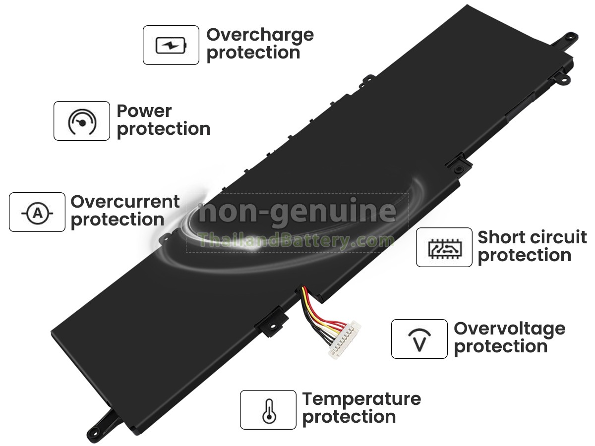 แบตเตอรี่สำหรับ Asus ZenBook 13 UX333FN-A3068T