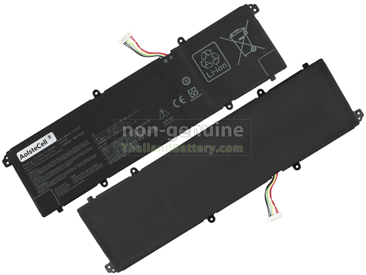 แบตเตอรี่สำหรับ Asus VivoBook S14 S433EA-AM876T