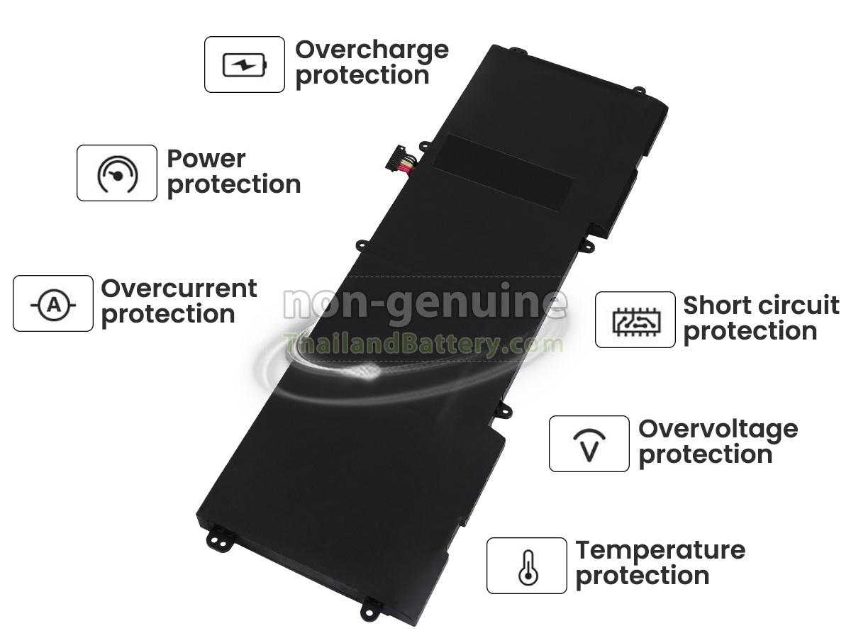 แบตเตอรี่สำหรับ Asus ZenBook NX500JK-DR005H