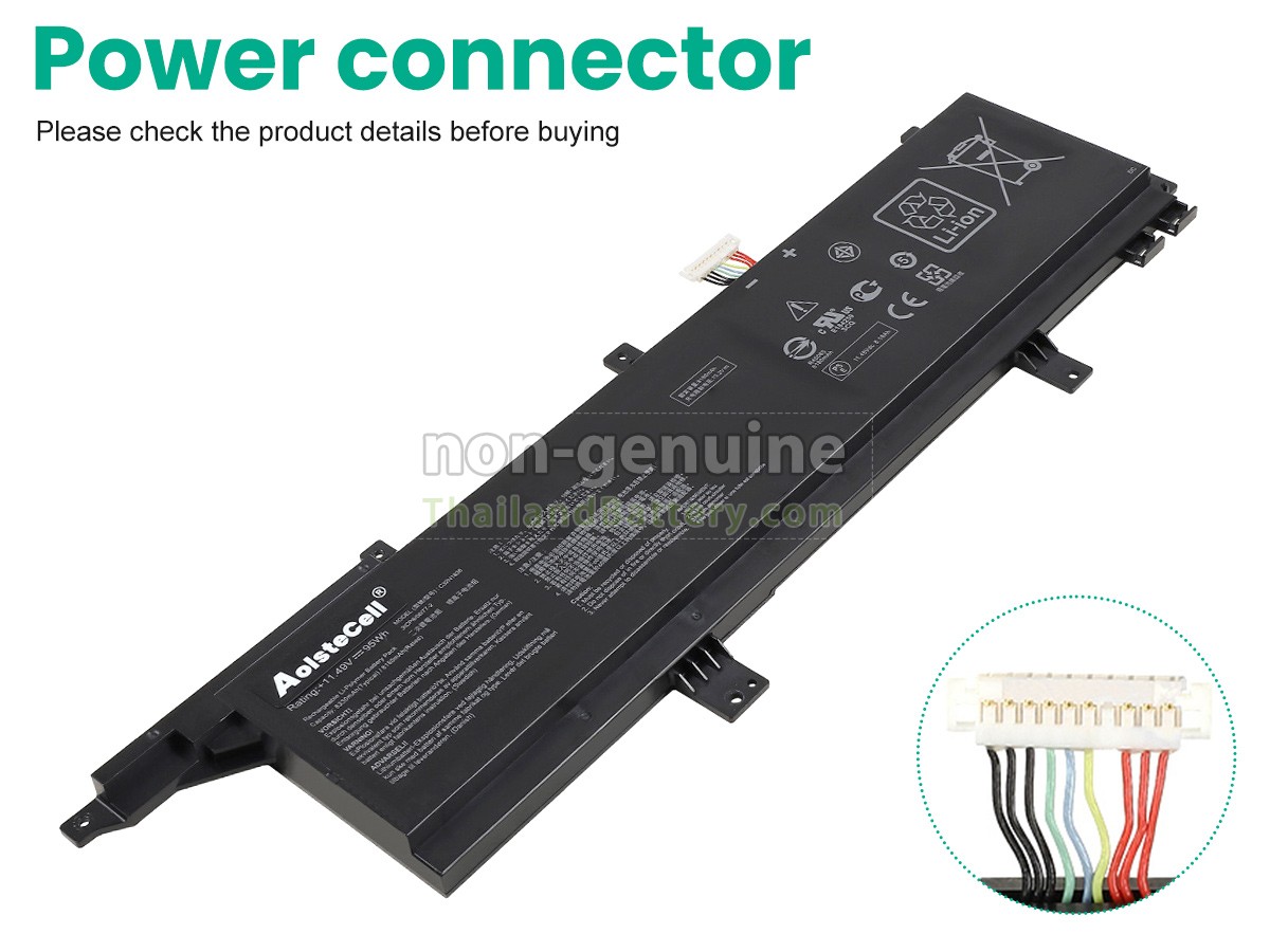 แบตเตอรี่สำหรับ Asus ProART STUDIOBook Pro X W730G2T
