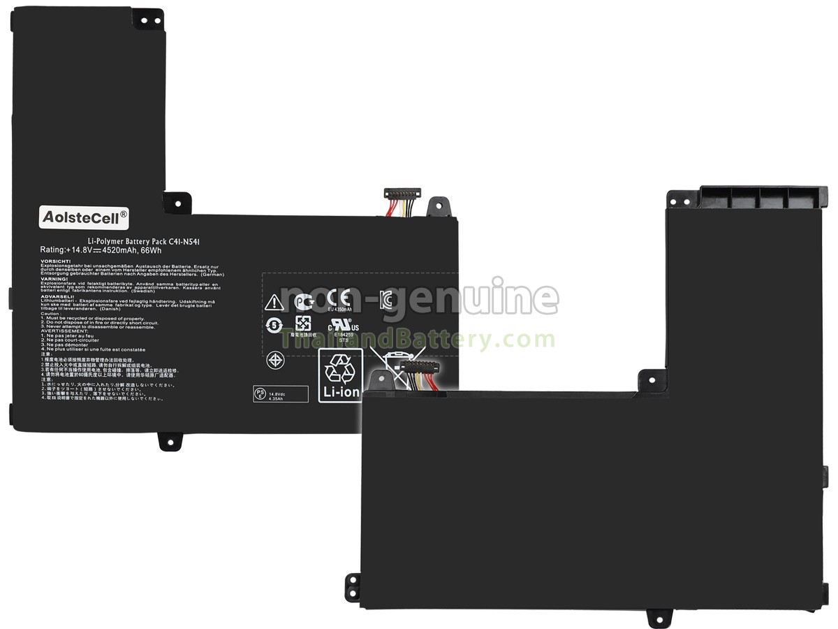 แบตเตอรี่สำหรับ Asus Q501LA