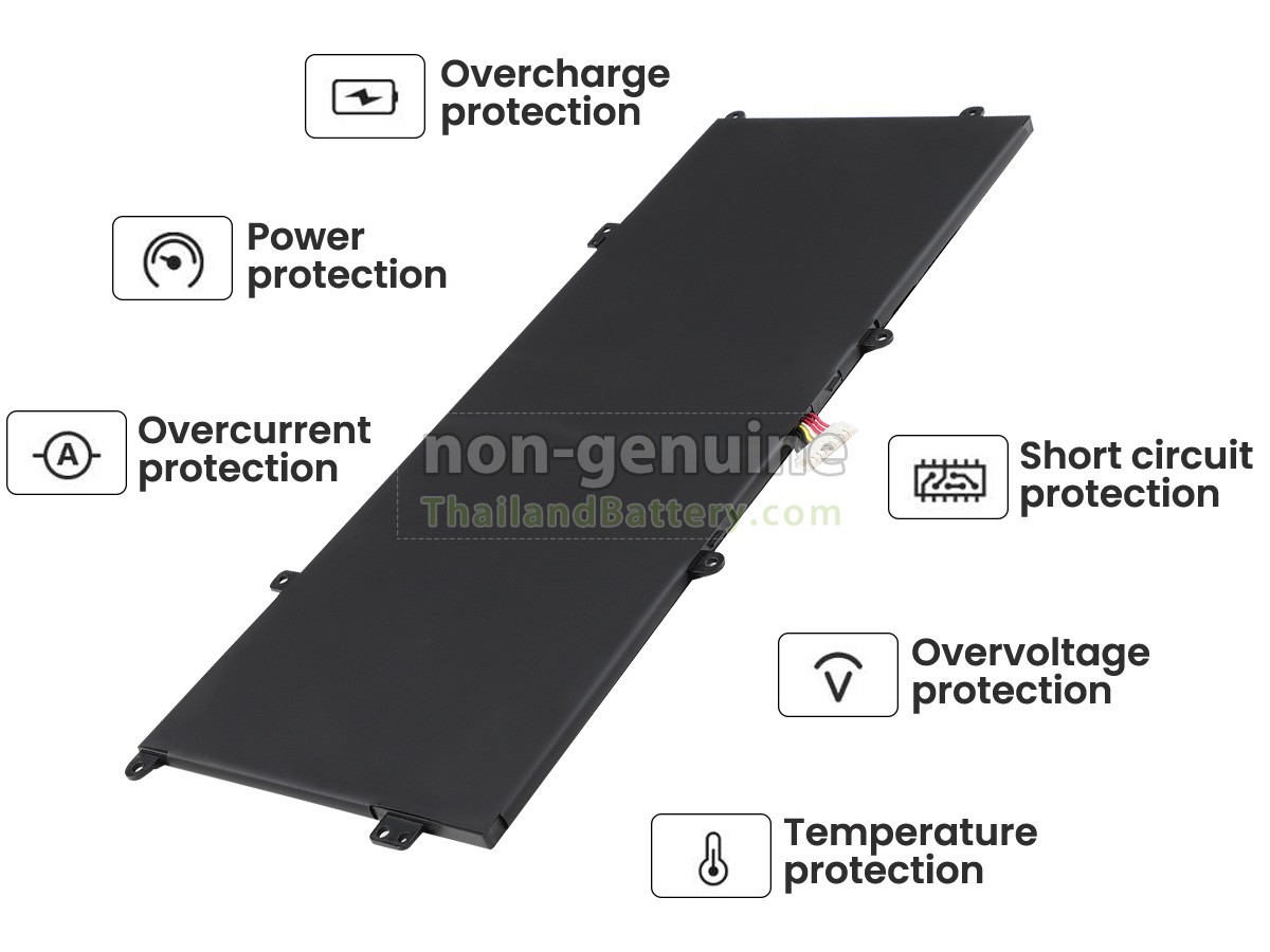 แบตเตอรี่สำหรับ Asus ZenBook Flip S UX371EA-HL046T
