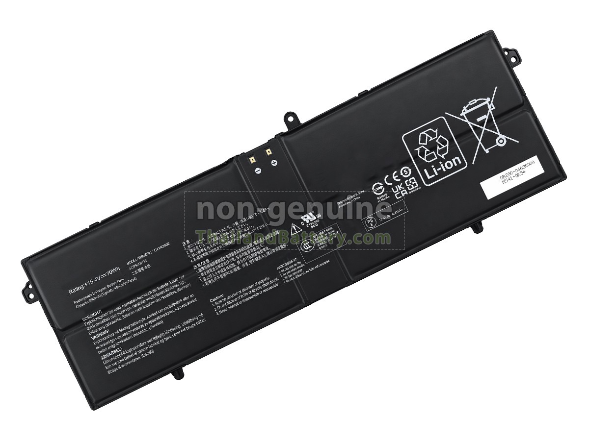 แบตเตอรี่สำหรับ Asus VivoBook S16 S3607CA-RP020W