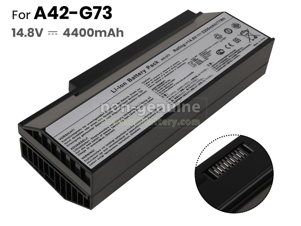 แบตเตอรี่สำหรับ Asus LAMBORGHINI VX7-3DE