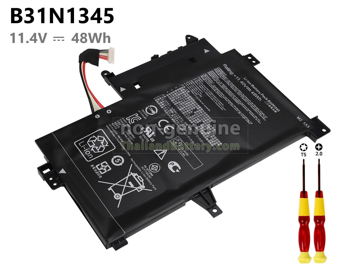 แบตเตอรี่สำหรับ Asus Transformer Book Flip TP500LN-QB72T