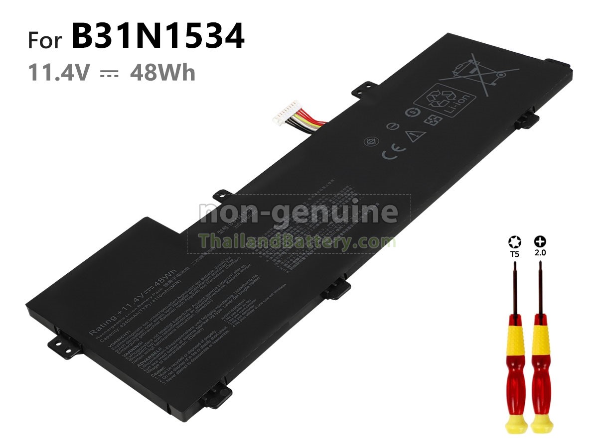 แบตเตอรี่สำหรับ Asus 0B200-02030100