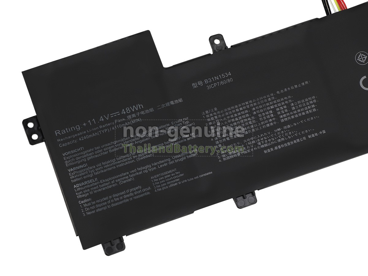 แบตเตอรี่สำหรับ Asus 0B200-02030100