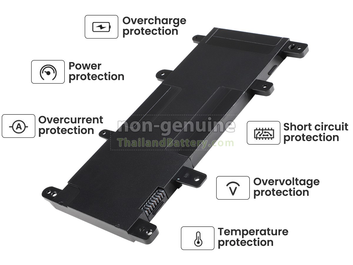 แบตเตอรี่สำหรับ Asus F756UX-T4025D