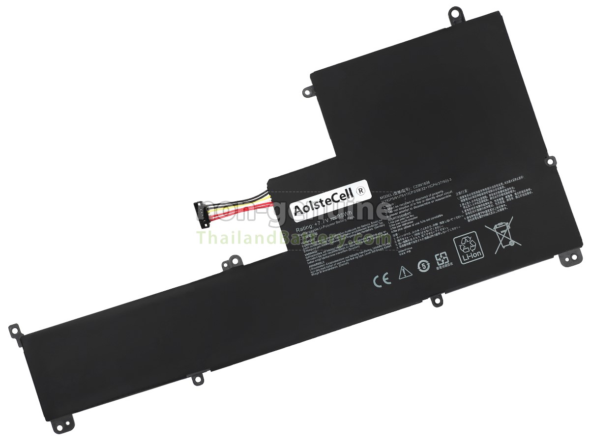 แบตเตอรี่สำหรับ Asus UX390UA-GS064T