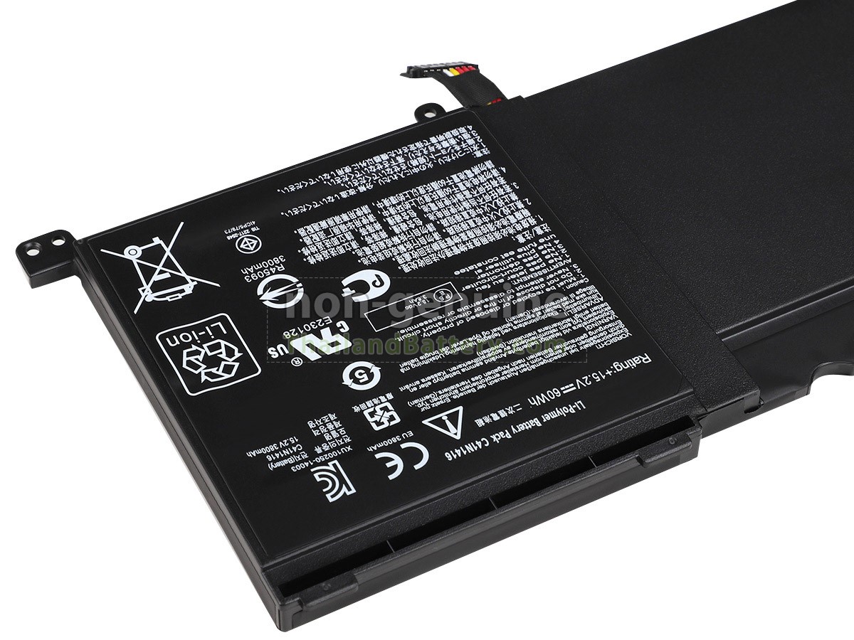 แบตเตอรี่สำหรับ Asus Rog G501JW-CN139H