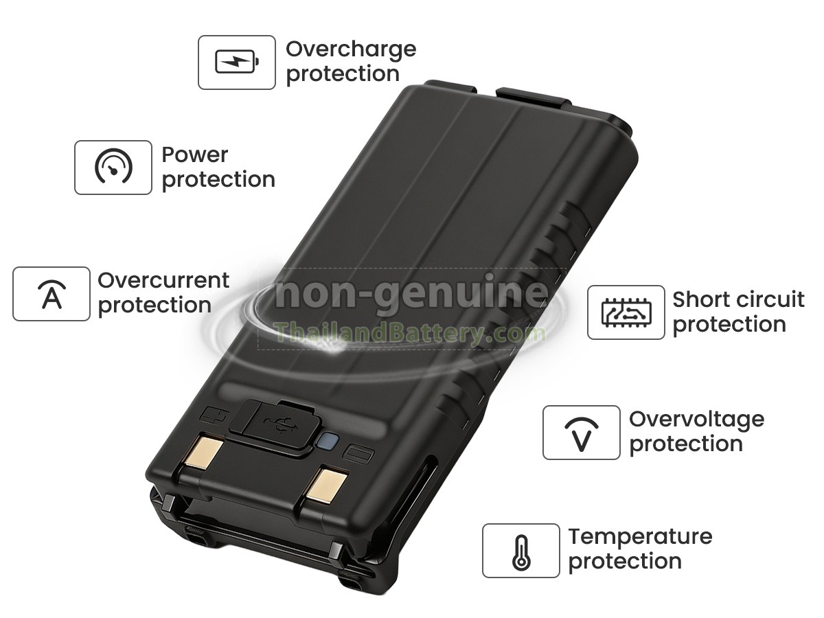 แบตเตอรี่สำหรับ Baofeng K5 PLUS