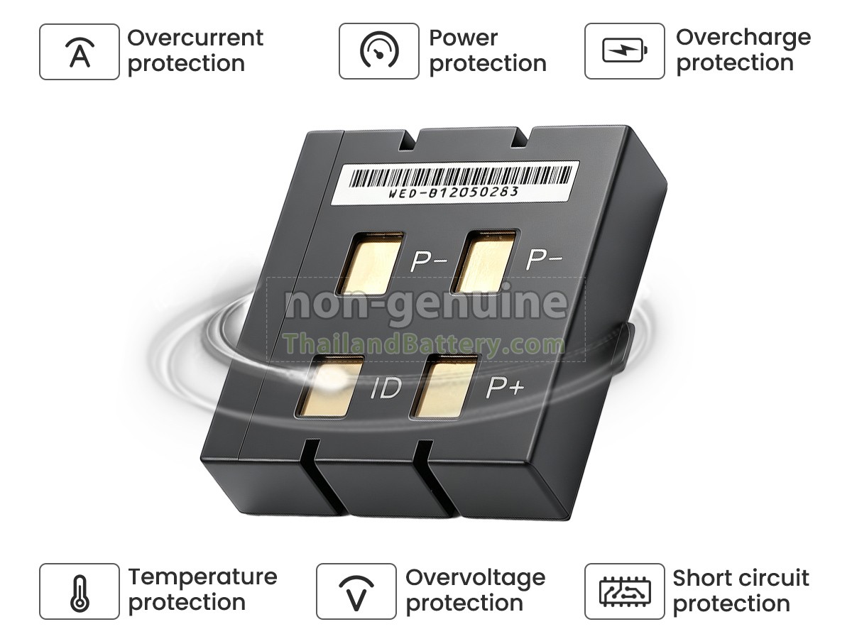 แบตเตอรี่สำหรับ Biolight LB-03