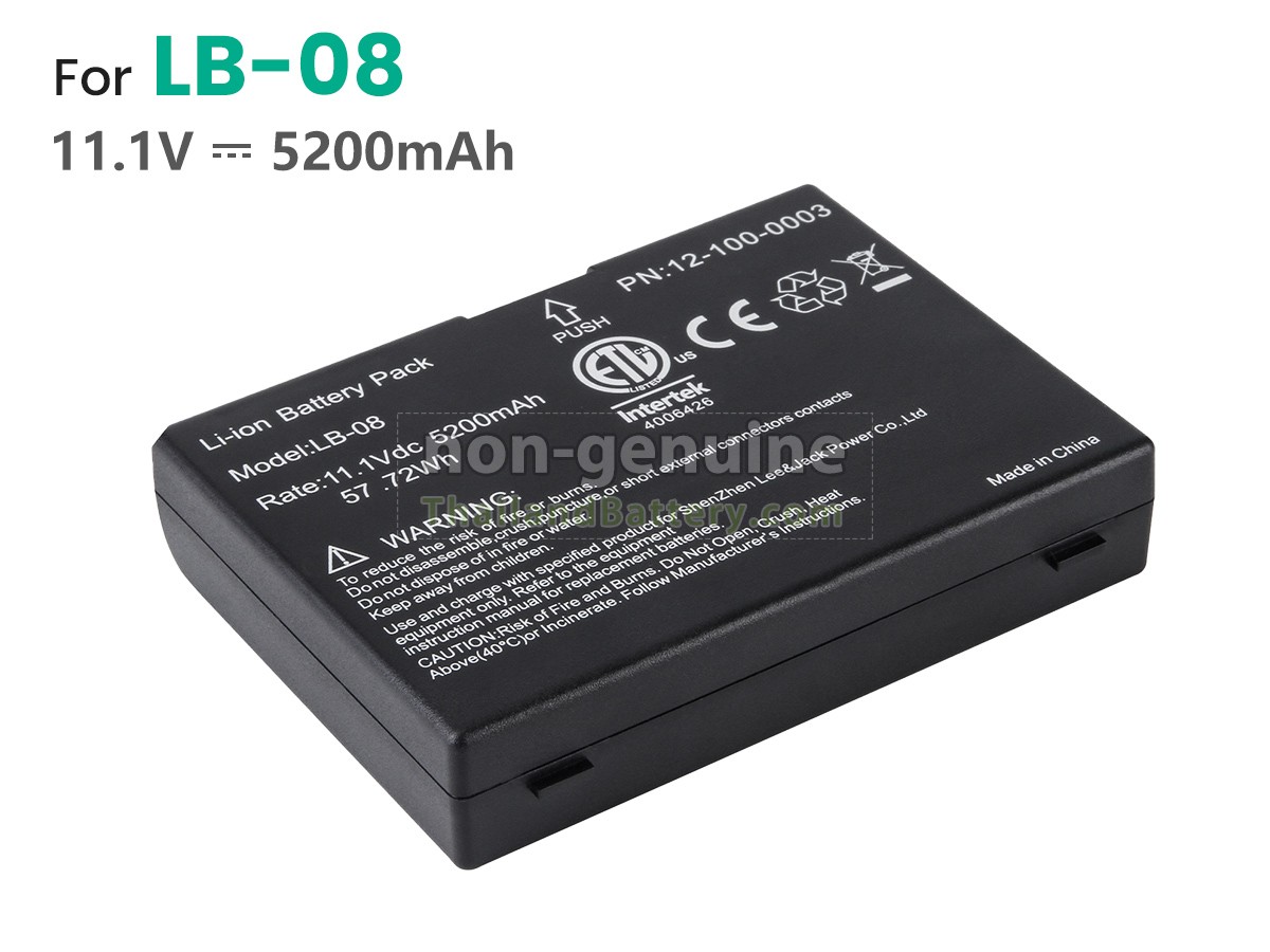 แบตเตอรี่สำหรับ Biolight LB-08