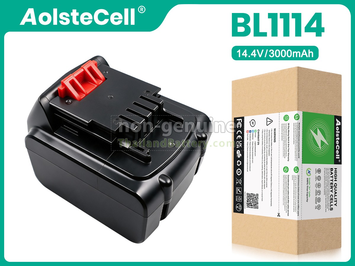 แบตเตอรี่สำหรับ Black Decker MFL143KB