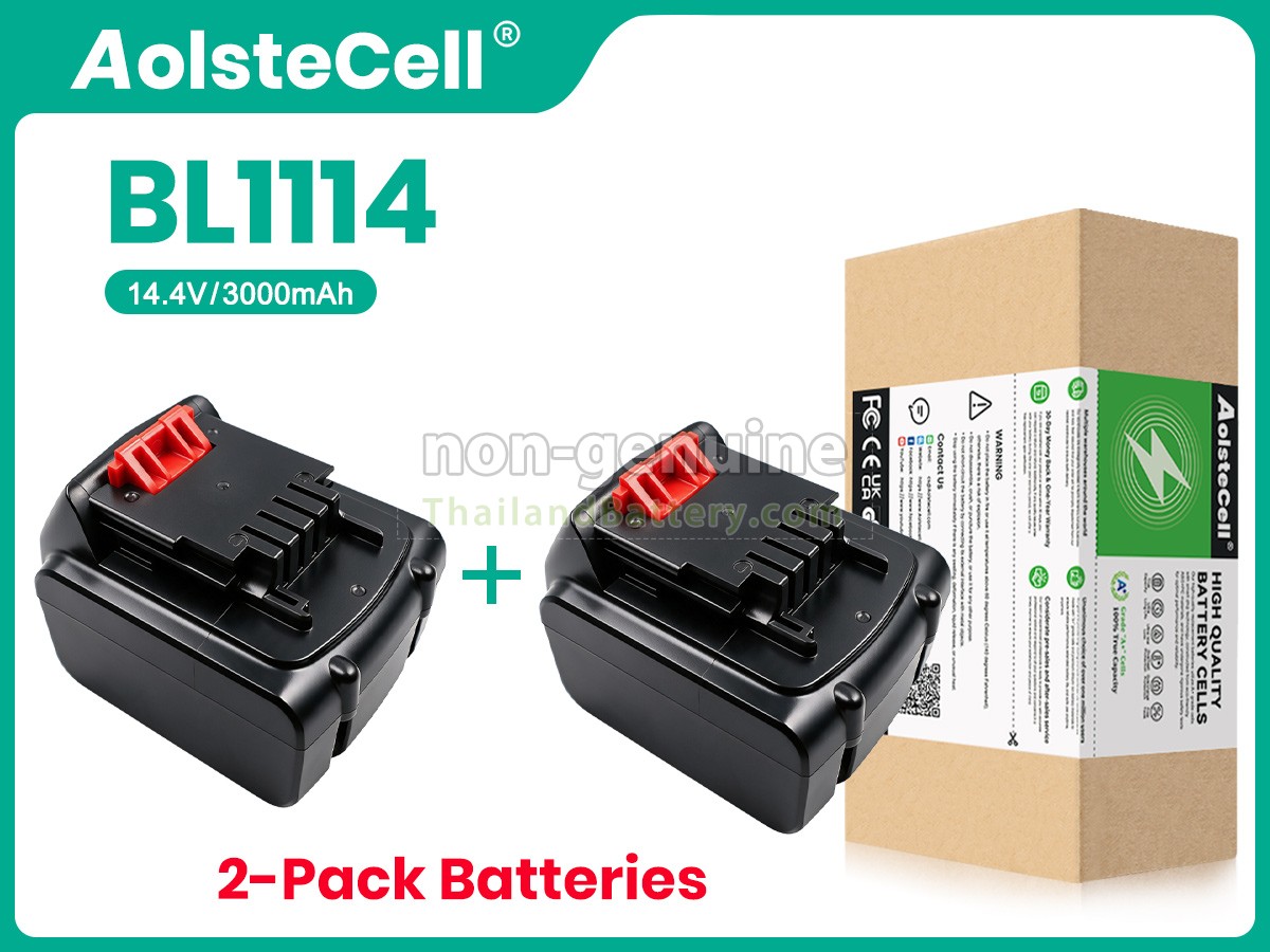 แบตเตอรี่สำหรับ Black Decker MFL143KB
