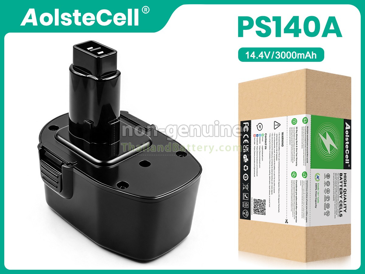 แบตเตอรี่สำหรับ Black Decker CD1402K2