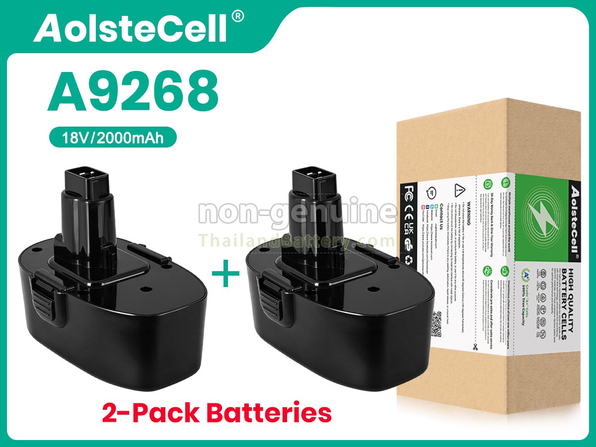 แบตเตอรี่สำหรับ Black Decker PS370