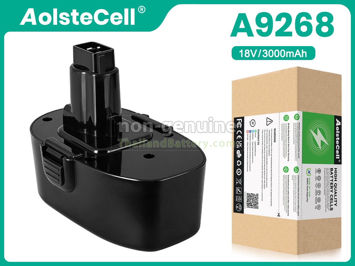 แบตเตอรี่สำหรับ Black Decker PS370