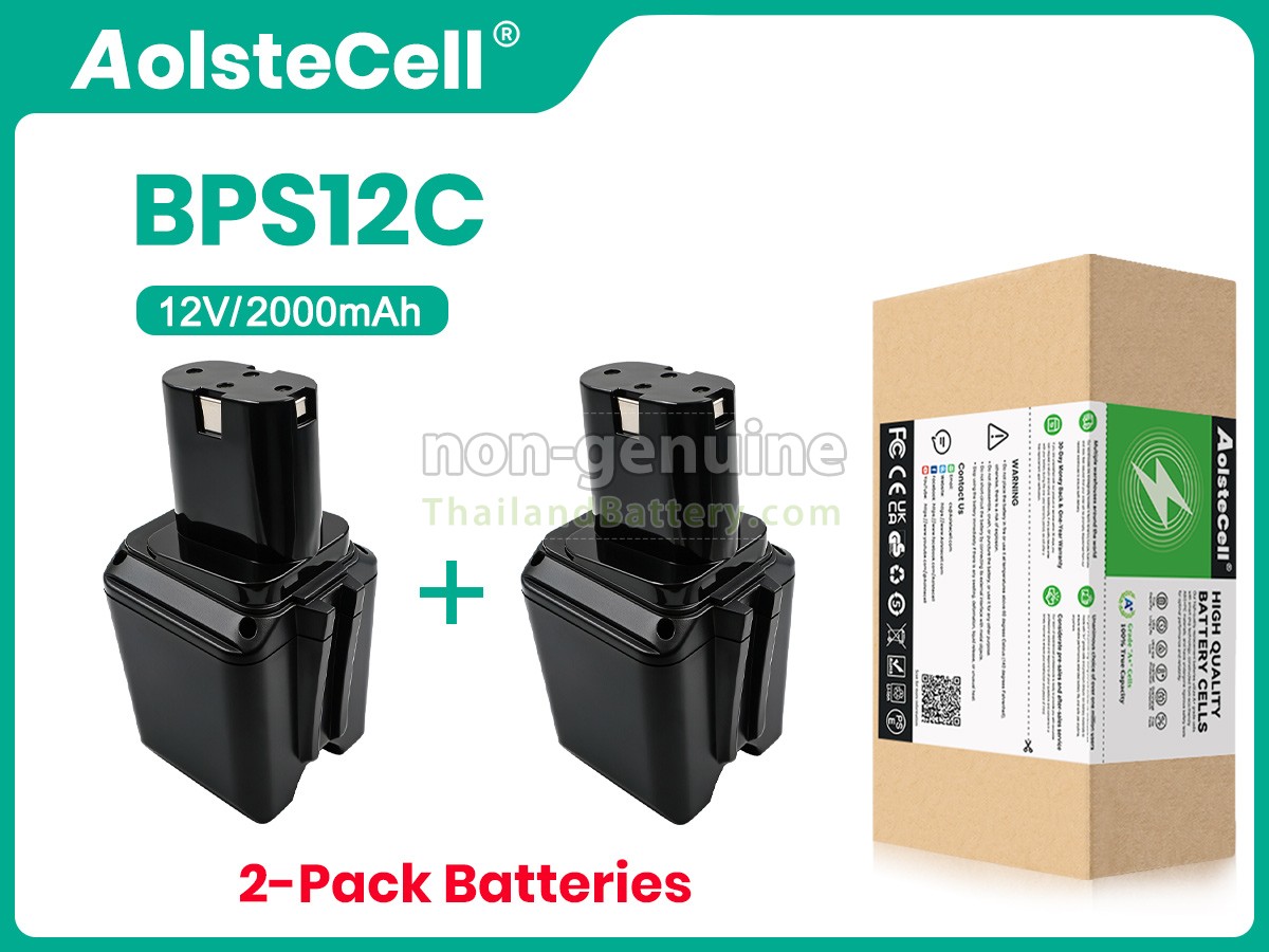 แบตเตอรี่สำหรับ Bosch GBM12VES-2