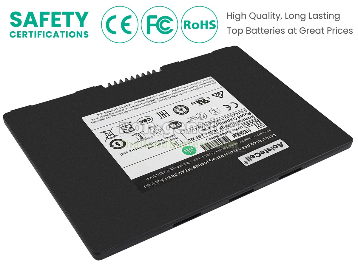 แบตเตอรี่สำหรับ Carestream 1001163